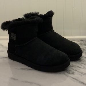 UGG booties black size 8